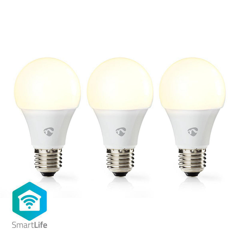 Nedis Wi-Fi Smart LED Bulb | Warm White | E27 | 3-Pack WIFILW31WTE27-Casavanti