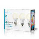 Nedis Wi-Fi Smart LED Bulb | Warm White | E27 | 3-Pack WIFILW31WTE27-Casavanti
