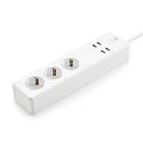 Nedis Wi-Fi Smart Extension Socket | 3x Schuko Type F | 4x USB | 16 A WIFIP310FWT-Casavanti