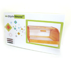 Wood Bread Box