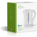 Nedis White Electric Kettle KAWK115EWT-Casavanti