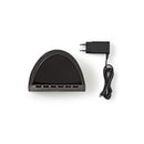 Nedis Digital Alarm Clock - Wireless Phone Charger - FM - Bluetooth - Stereo CLAR006BK-Casavanti