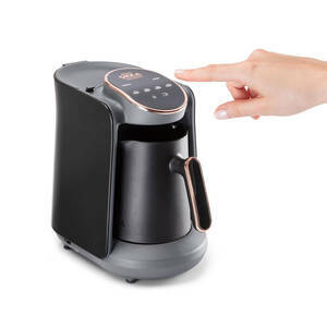 Arzum OKKA Grandio OK005-K Silver Touch Coffee Machine-Casavanti