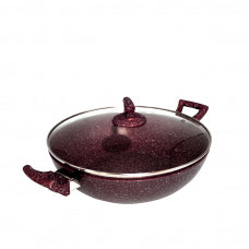 Phoenix Deep Frying Pan (Low-Casserole) Granite 26 Cm